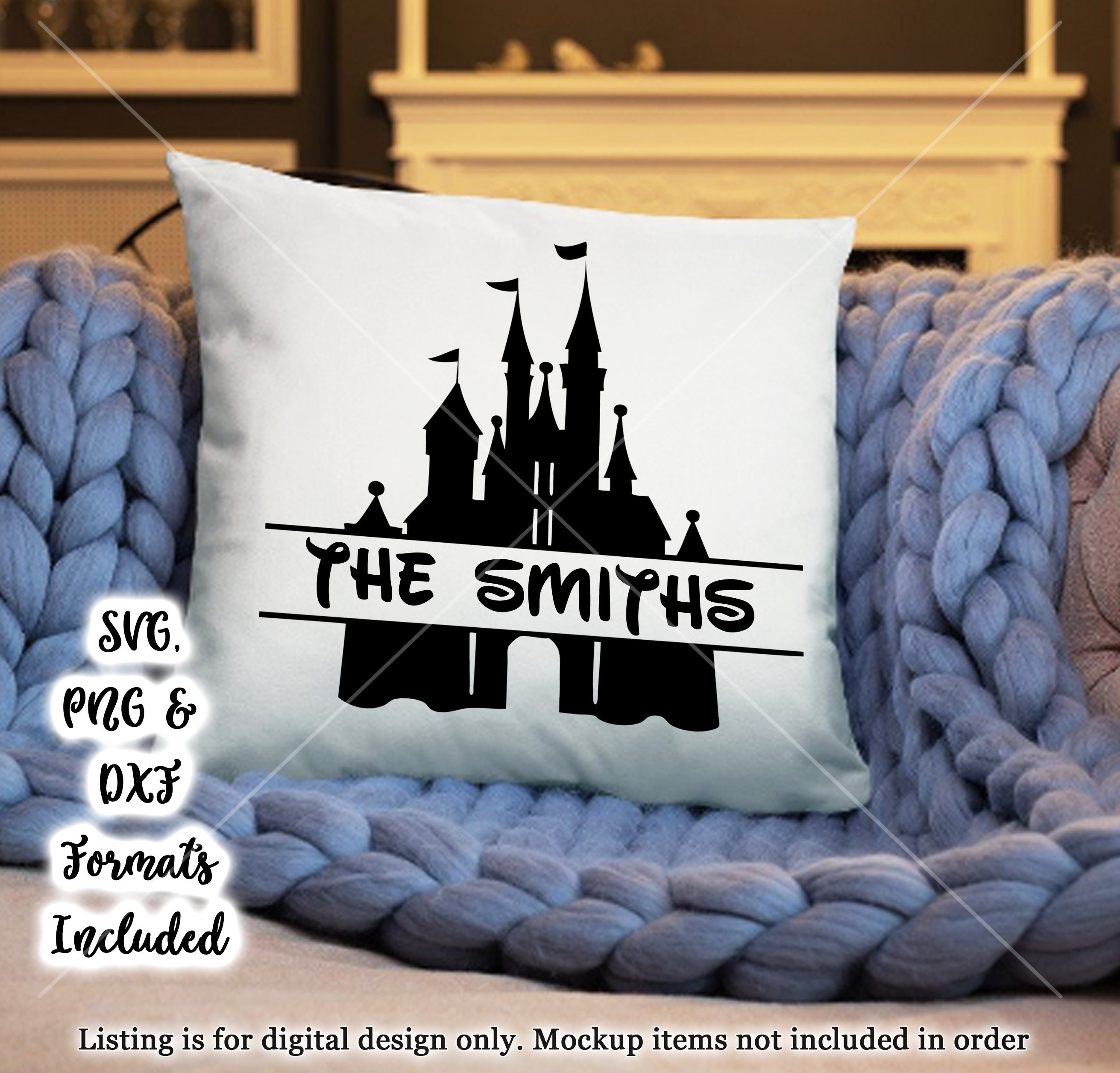 Free Free 183 Monogram Disney Castle Svg SVG PNG EPS DXF File