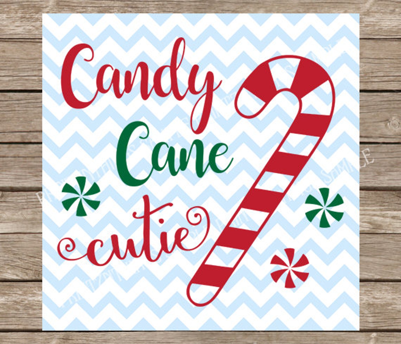 Candy Cane Cutie svg Candy Cane svg Chistmas SVG svg files | Etsy