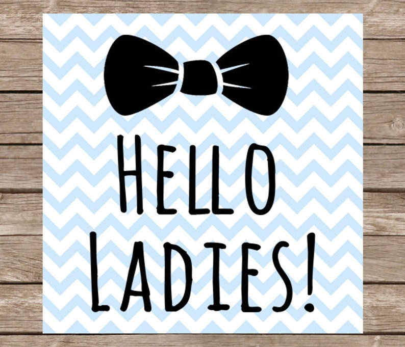 Download Hello Ladies SVG Cute Baby Onesie Bow Tie Marriage Groom ...