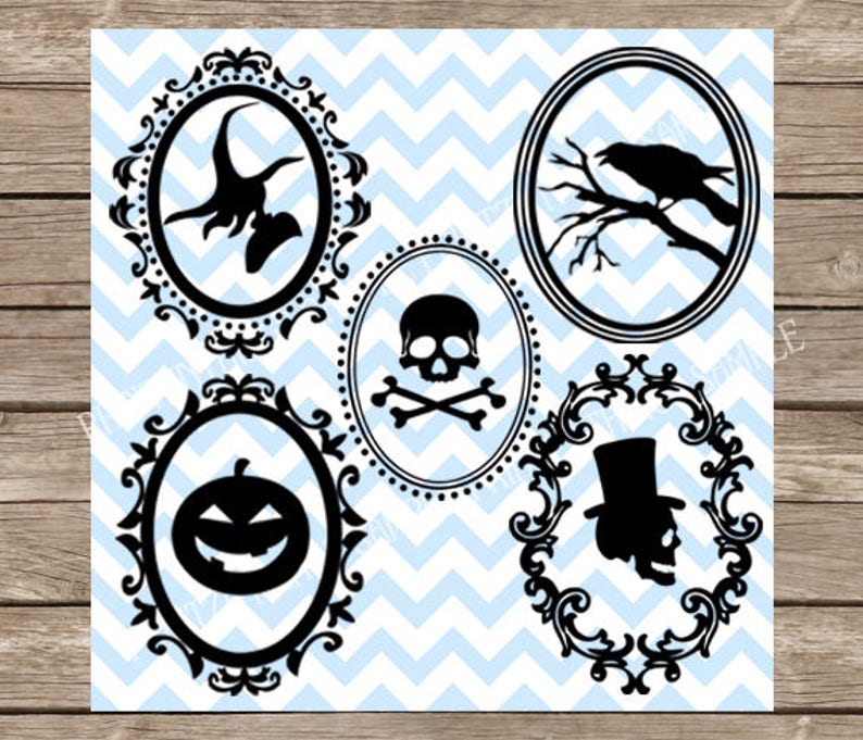 Witch svg Halloween svg Flourish svg svg Bundle Circle | Etsy