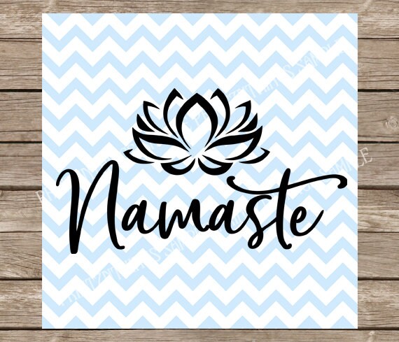 Download Lotus svg Namaste svg Lotus flower svg Yoga yoga svg | Etsy
