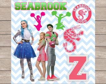Zombies Seabrook High Clipart Bundle