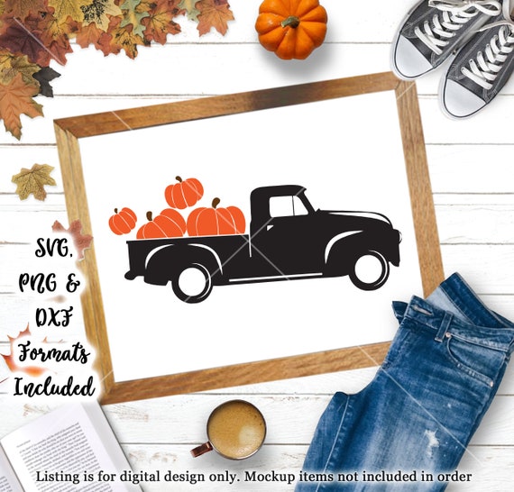 Download Pumpkin Svg Truck Svg Pumpkin Truck Svg Fall Svg Fall Etsy