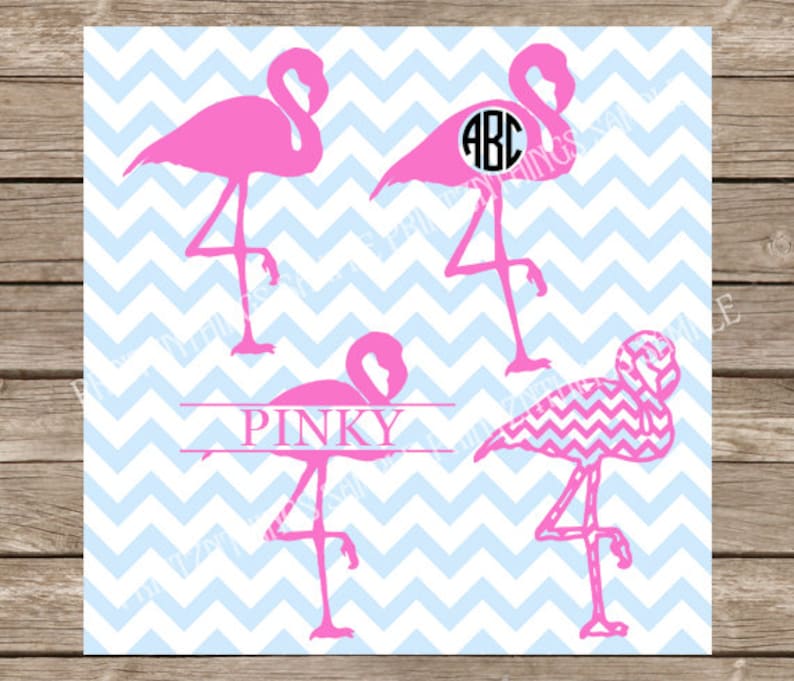 Download Flamingo Monogram SVG Flamingo Flamingo svg Flamingos svg | Etsy