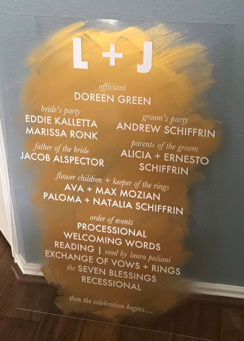 clear acrylic seating chart Painted and Printed acrylic seating chart programs menus welcome signs