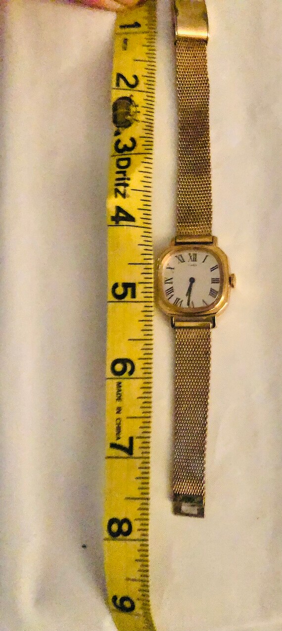 Vintage Timex Gold Platted Stainless Steel Watch. - image 2