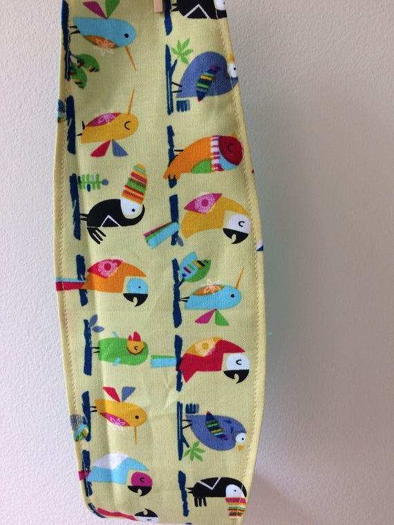 Bird Headband, Tropical Headband, Fabric Headband, Bird  display picture 3