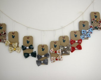 Christmas hair bows , Christmas accessories, Christmas prints, Christmas gifts, hair clips, hair bobbles