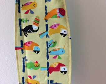 Tropical bird headband