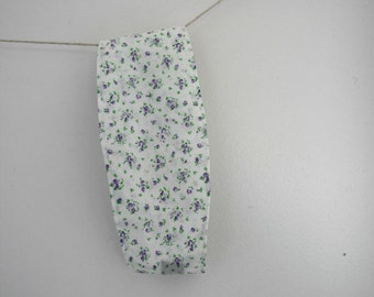 Ditzy floral headband, fabric headband, wide headband, elasticated headband, girls headband, baby headband, adult headband, floral hair band