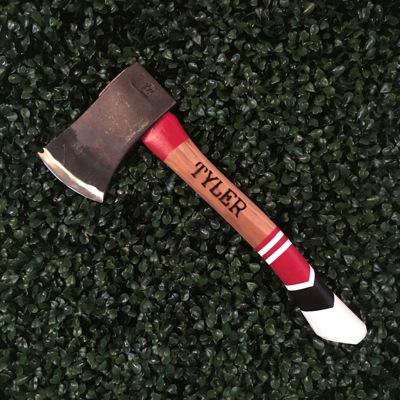 Custom Painted / Branded Camp Hatchets Unique Groomsmen Gift Etsy