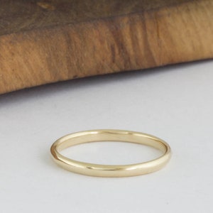 Gold wedding band, Gold ring, Simple wedding band, simple gold band, simple wedding ring, dainty gold ring, dainty wedding band, plain band