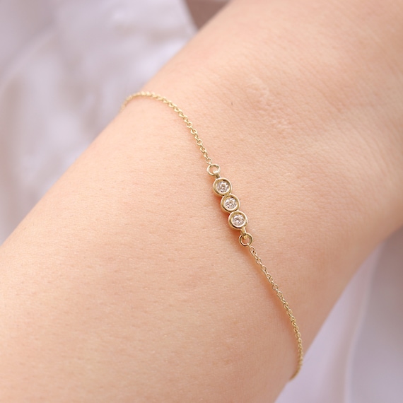 Diamond 2024 bracelet etsy