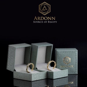 Dainty Celtic diamond ring, diamond band, diamond wedding band, stacking ring, bridal set, anniversary ring, Graduation Gift,diamond band image 5