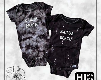 Kailua Beach Baby Onesie Hawaii Inspirado