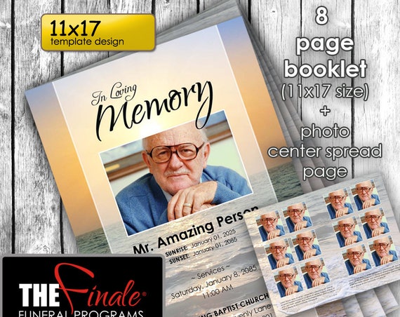 4 Page Mountain <strong>Funeral Program Template</strong> – <strong>Funeral</strong> Templates Funeral program template microsoft