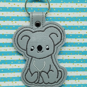 Koala Key Fob - 1.00 from each file sold will be donated - EMBROIDERY FILE
