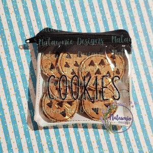 Cookie Counting Storage Bag 4x4 - EMBROIDERY FILE