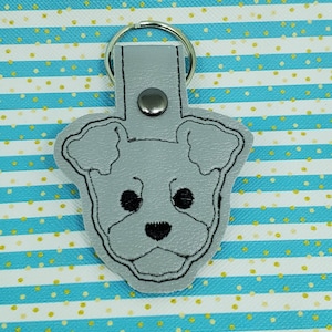 Hungarian Pumi Key Fob - EMBROIDERY FILE