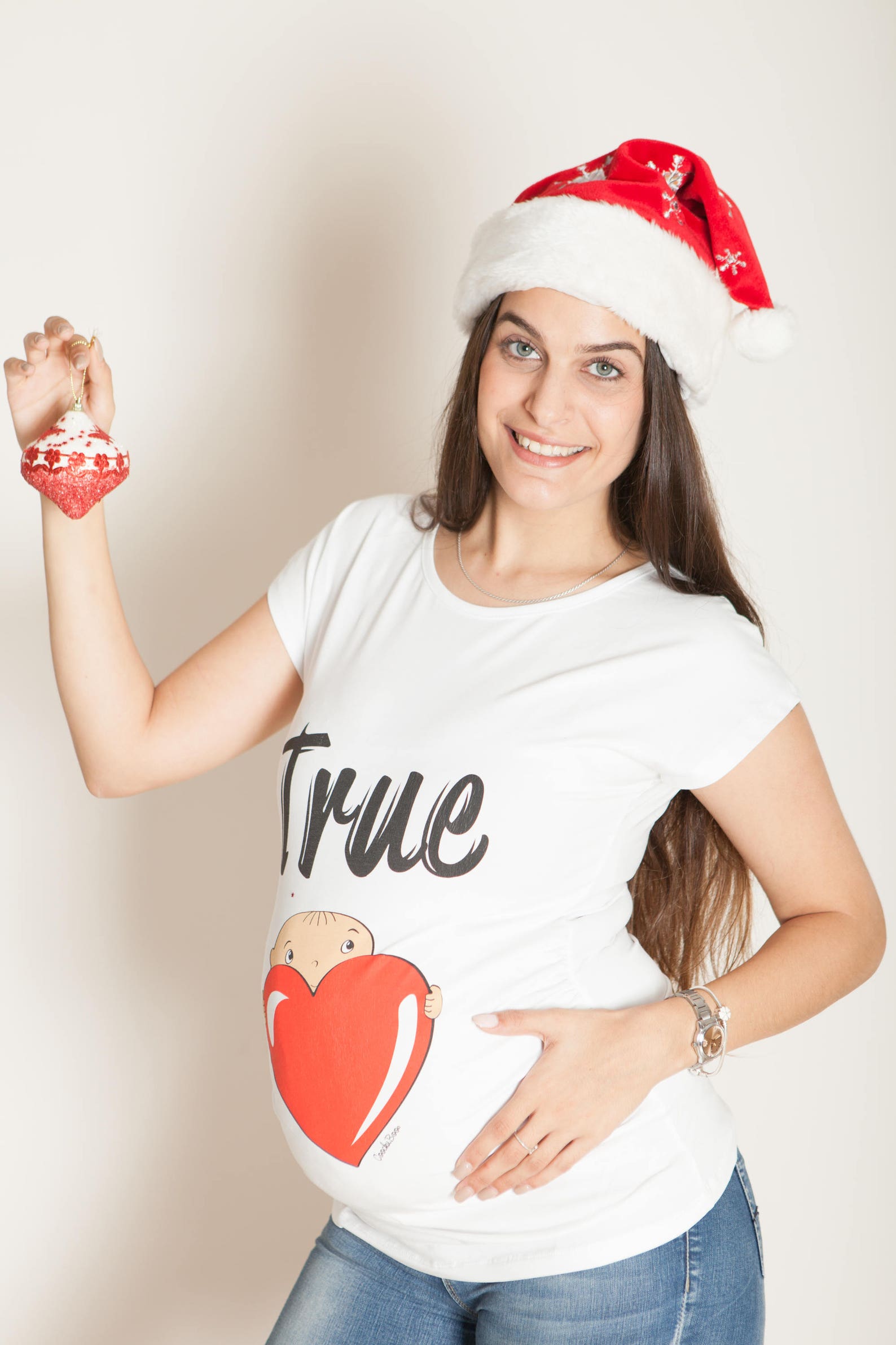 Maternity Shirt, True Love Pregnancy Shirt, Baby Shower Gift, New Mom