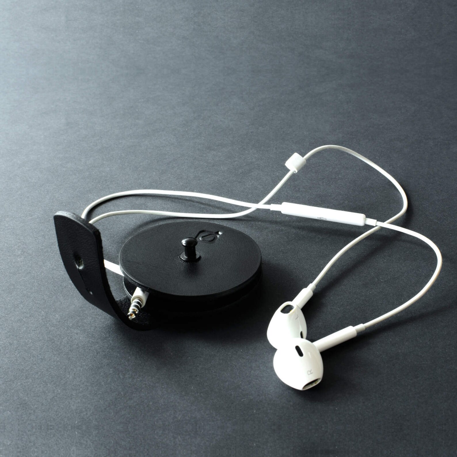 Leather Cable Cord Organiser Headphone Case Leather Holder Etsy