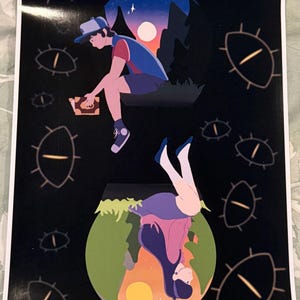 Gravity Falls print