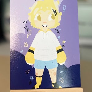 Denki Crayon Mini Print