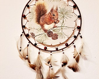 Squirrel Dream Catcher