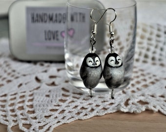 Penguin Earrings - Little Christmas Earrings