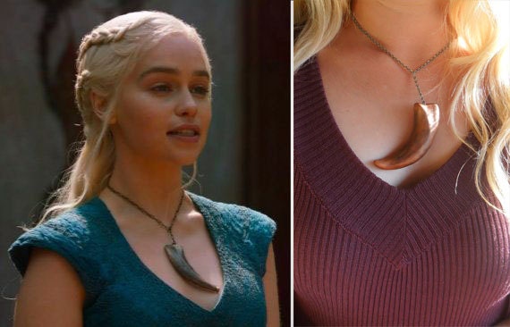 Game of Thrones | Jewelry | Game Of Thrones Daenerys Targaryen Dragon  Necklace | Poshmark