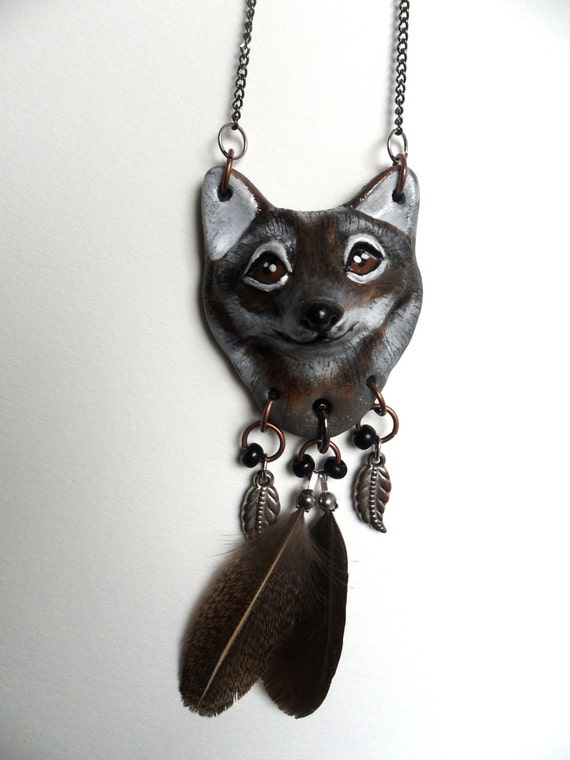 coyote necklace