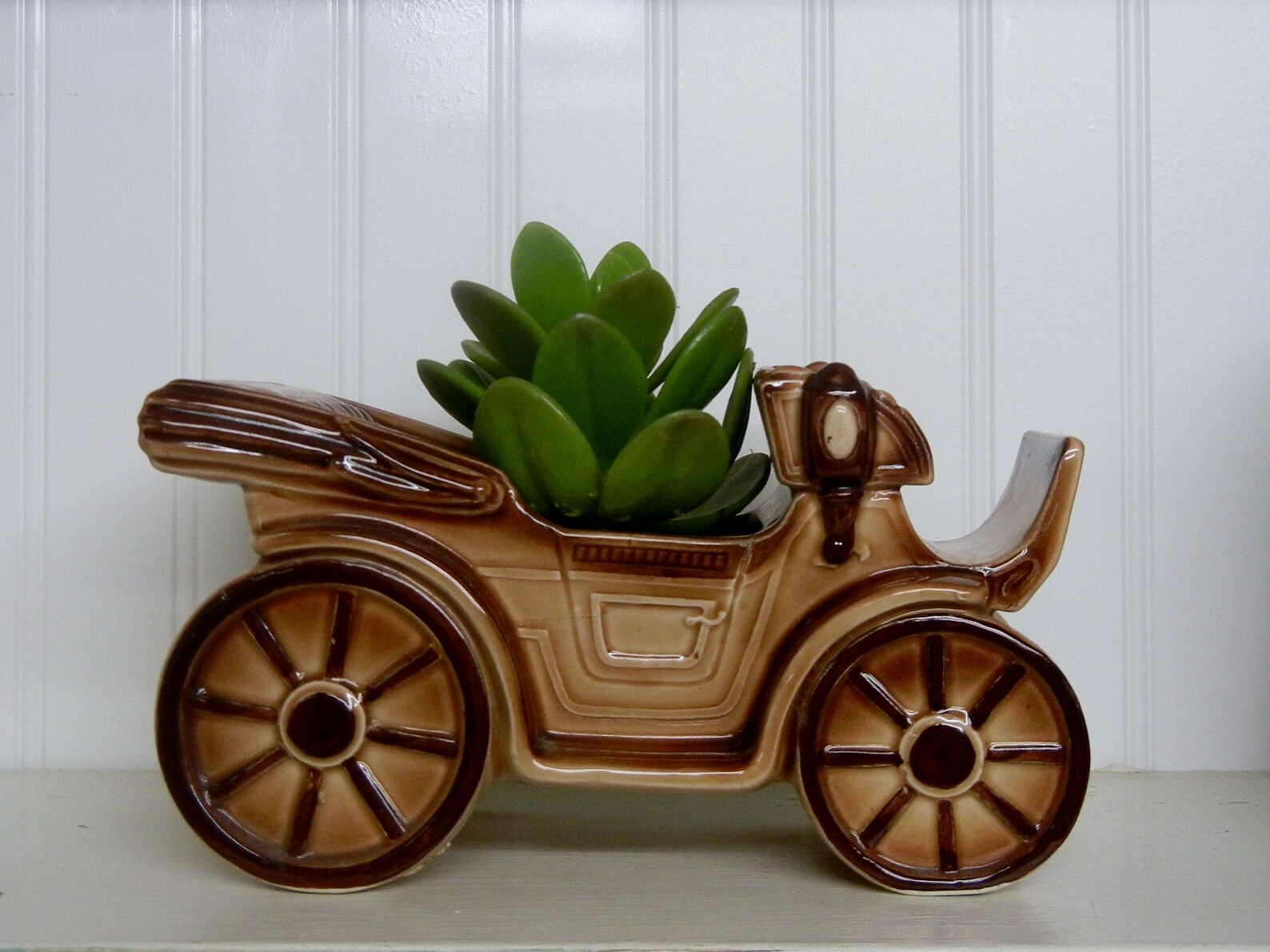 Nostalgic Florart Antique Car Planter | Etsy