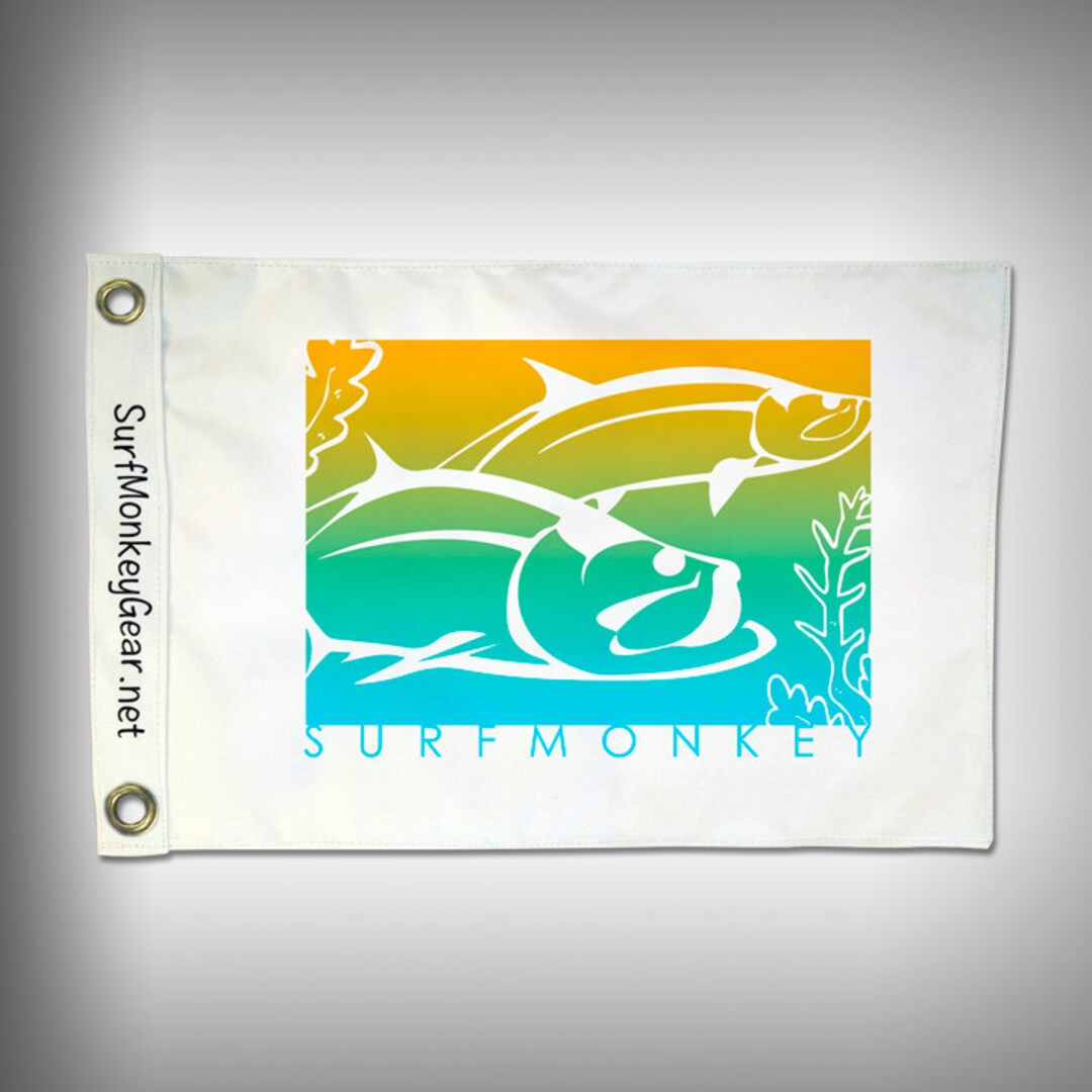 Tarpon Fish Flag Fishing Flag 2 Sided Novelty Graphic Design - Etsy