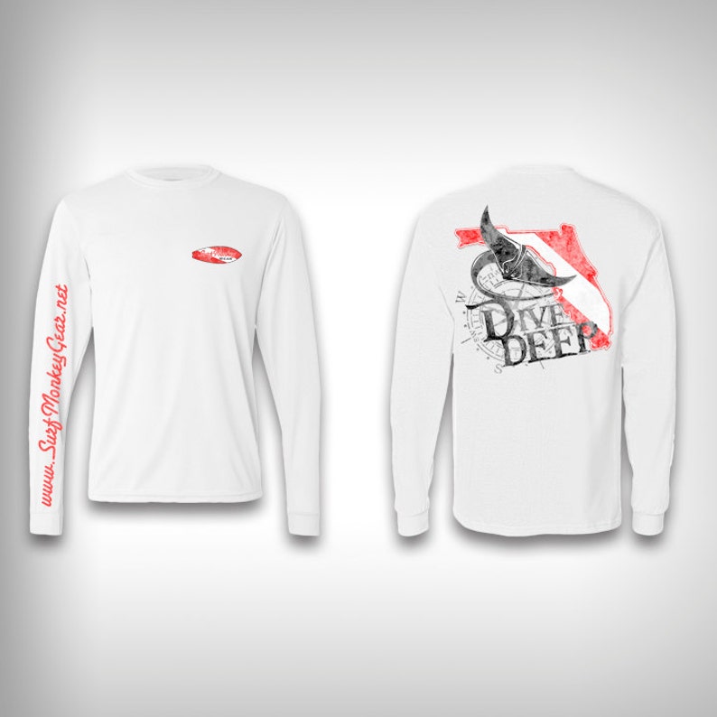 Dive Deep performance shirts