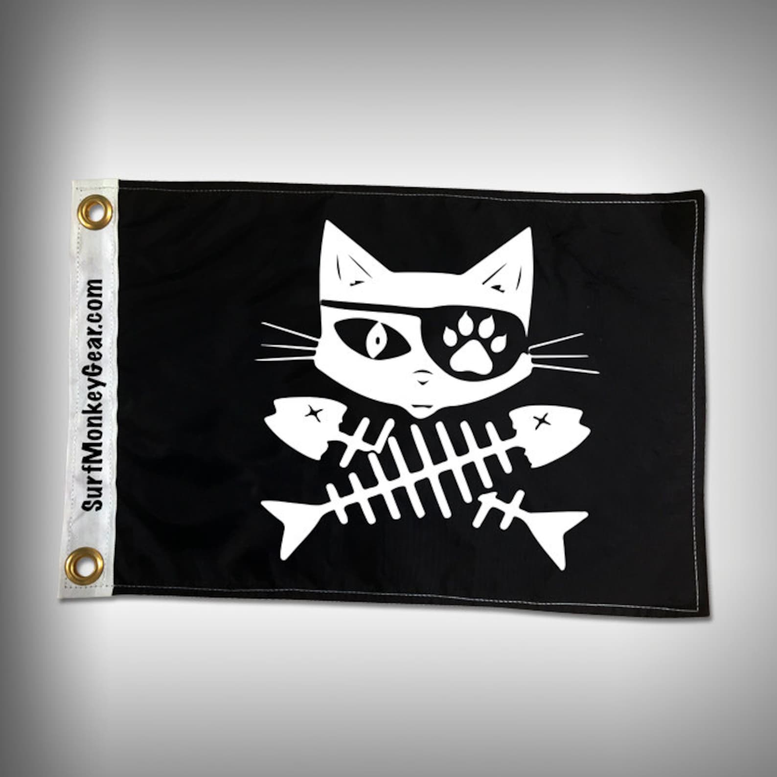 Cat Pirate Flag Custom Flag Marine Flag Boat Flag Etsy