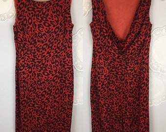 Silk Leopard Dress - Etsy