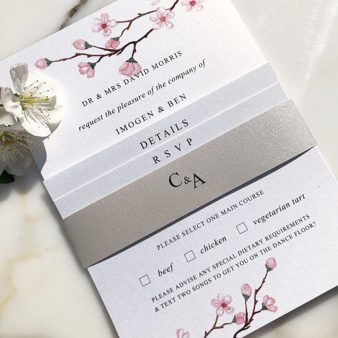 cherry-blossom-wedding-invitations-spring-wedding-etsy-uk
