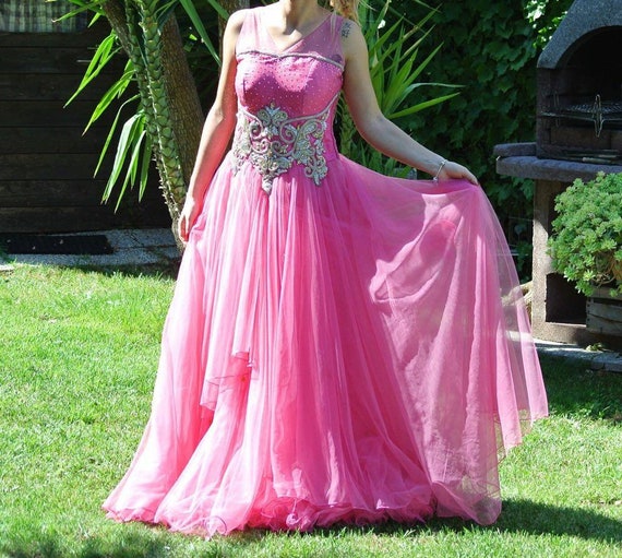 Pink Dress Bride Bridesmaid Bride Fuchsia Tulle Wedding Chic