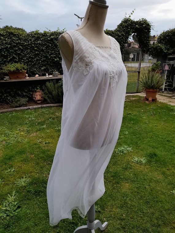 Camca da notte vntage con corpno n pzzo trasparente - Etsy tala