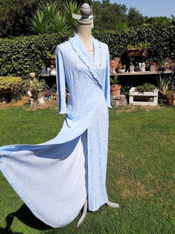 Shabby jacket chic vintage blue sky blue Italy wed