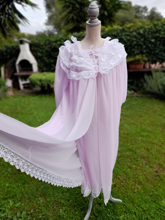 Antique vintage nightgown robe Gem