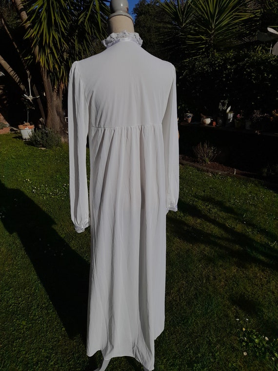 Vintage white nightgown true 70s white nightgown … - image 7
