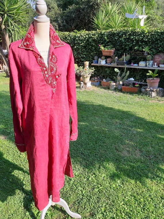 Dress 70s dress woman vintage dress woman India in
