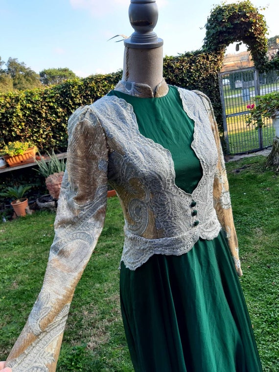 Womens elegant green sequin - Gem