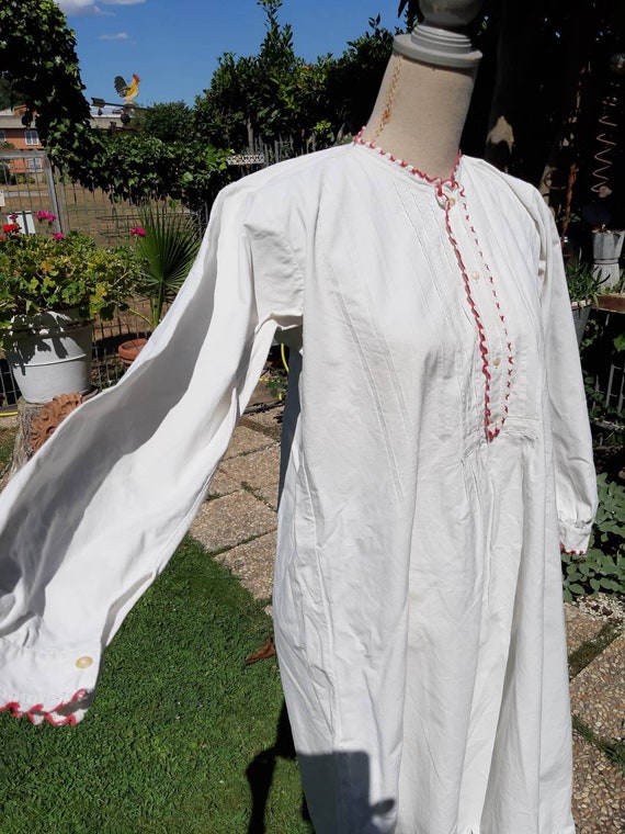 Vintage nightgown rarity 900 cotton farm environme