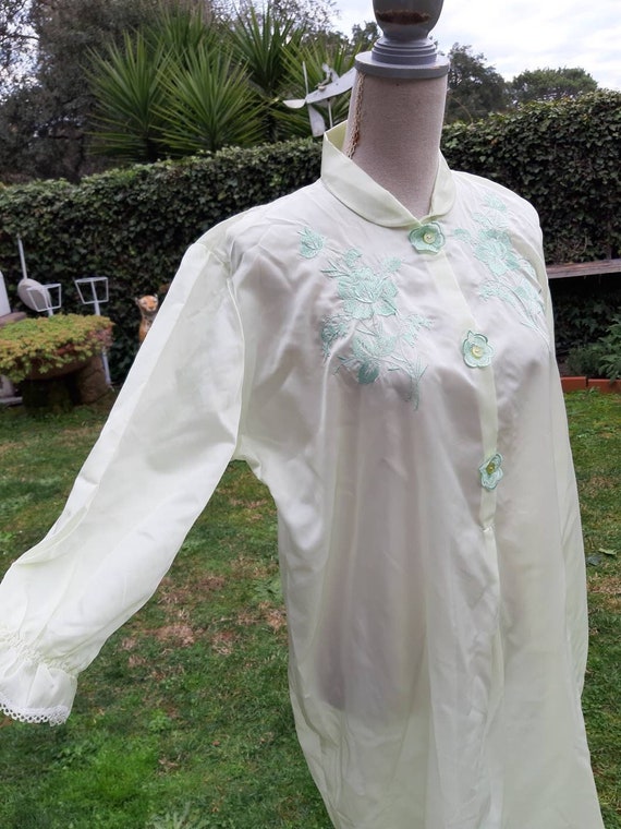 Peignoir coordinated nightgown and skirt vintage … - image 1