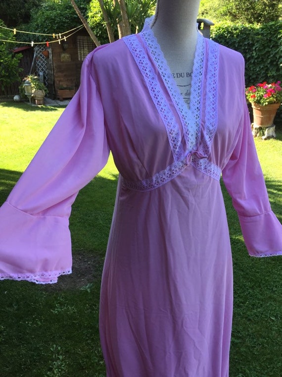 old woman night gown