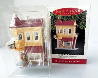 Vintage Hallmark Keepsake Ornament, Neighborhood Drugstore, 1994