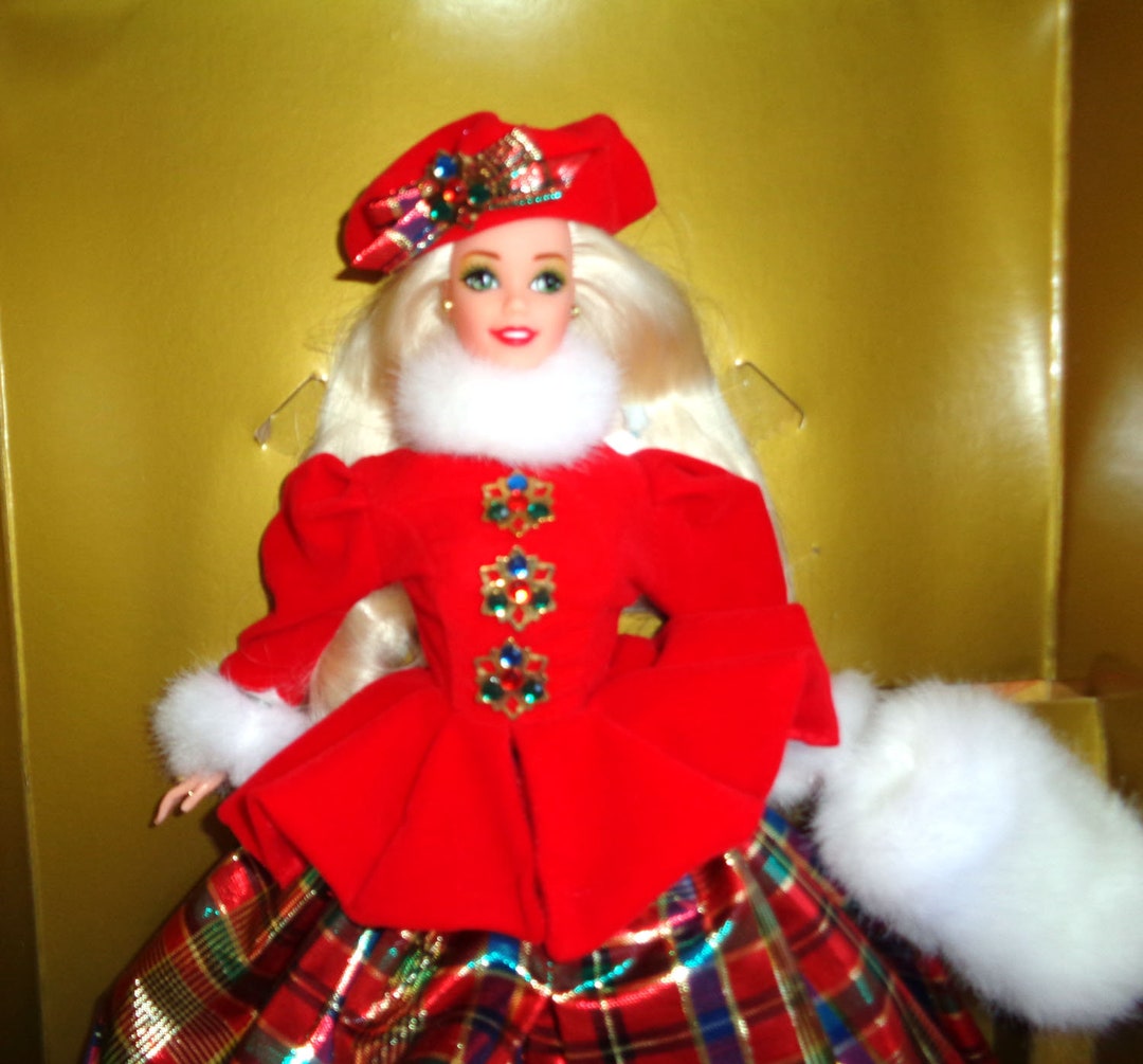 Jewel Princess Barbie Doll 1996 Limited Edition the Winter Etsy