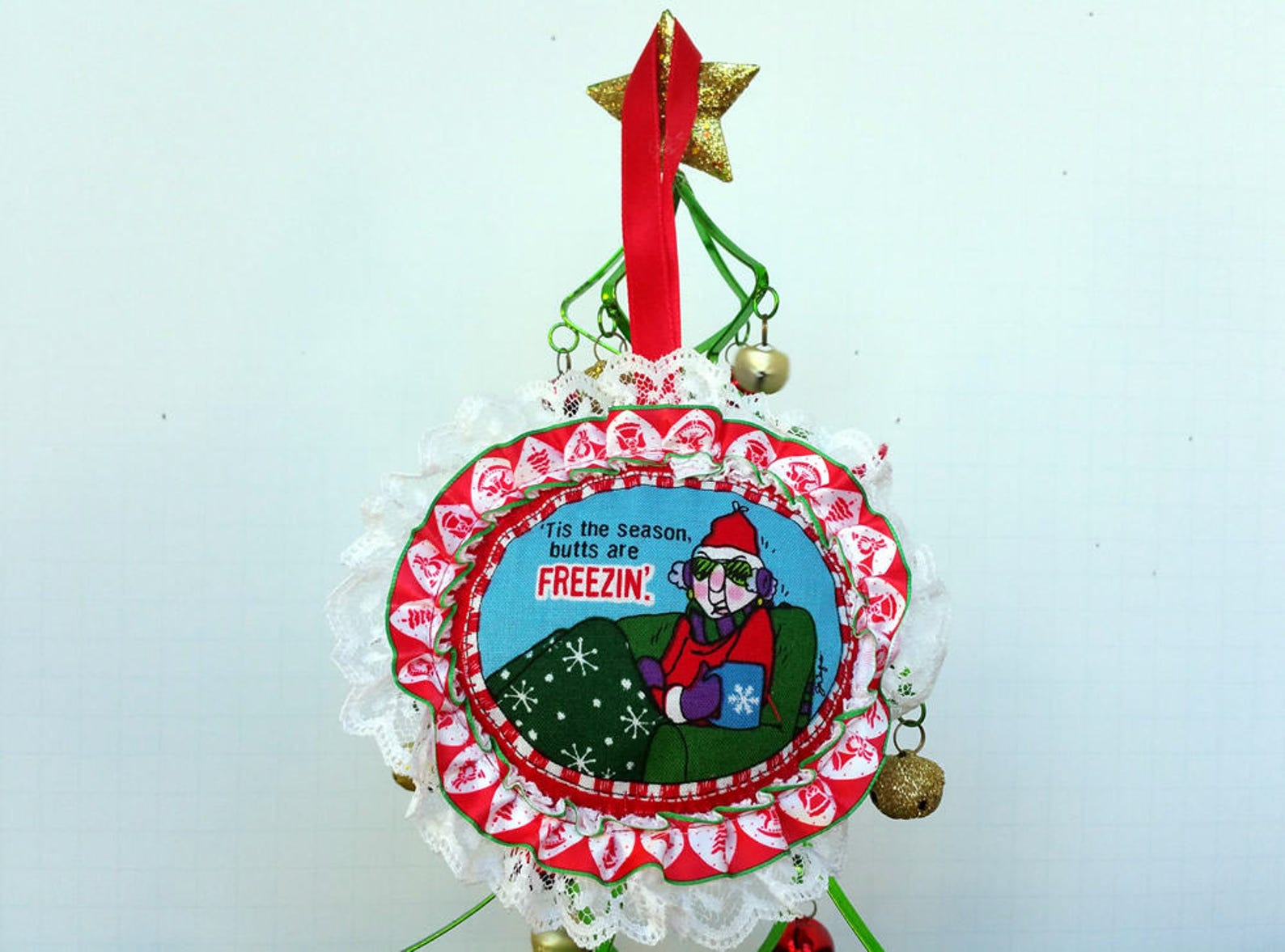 Kid Safe Christmas Holiday Ornament Pet Safe Red Felt Etsy